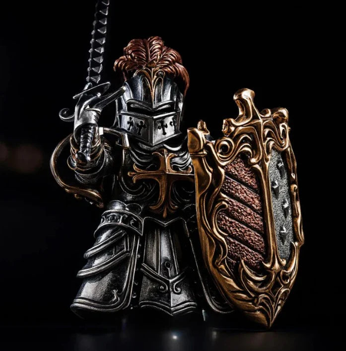 Magnetische Spielfigur - Kreuzritter -